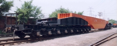 D22A型長(zhǎng)大平車(chē)